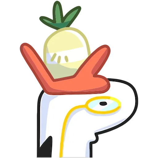 🥕 Эмодзи «Гусь — за мат кусь&;» для Telegram