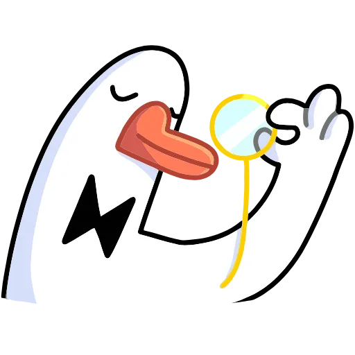 🧐 Эмодзи «Гусь — за мат кусь&;» для Telegram