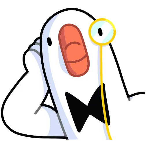 😐 Эмодзи «Гусь — за мат кусь&;» для Telegram