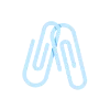 🖇 Эмодзи «Голубые буквы и иконки» для Telegram