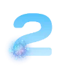 2⃣ Эмодзи «Голубые буквы и иконки» для Telegram