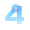 4⃣ Эмодзи «Голубые буквы и иконки» для Telegram