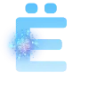 😅 Эмодзи «Голубые буквы и иконки» для Telegram