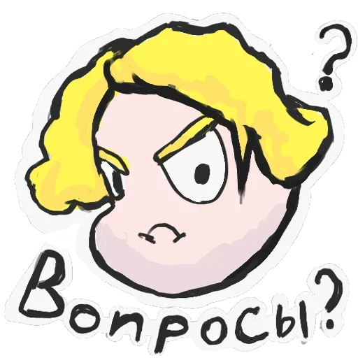 🤨 Стикер «ПОЛМАТЕРИ» для Telegram