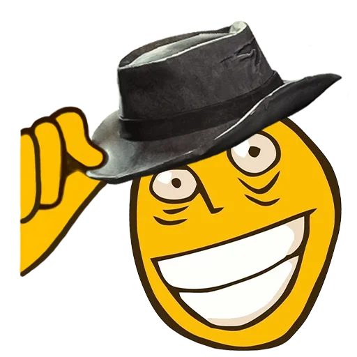 🤠 Стикер «смайлики папича» для Telegram