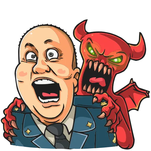 😈 Эмодзи «Полицейский с Рублёвки» для Telegram