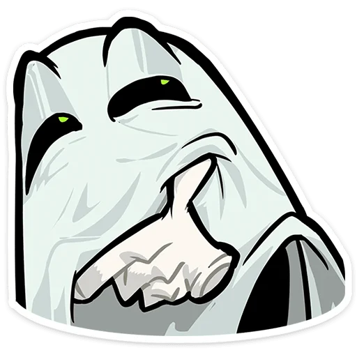 👻 Стикер «Полтергейст Спуки» для Telegram
