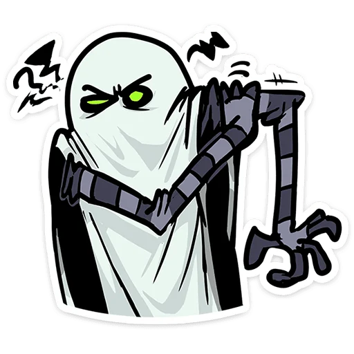👻 Стикер «Полтергейст Спуки» для Telegram