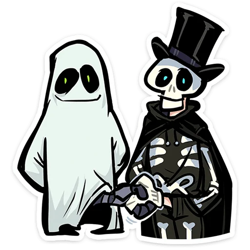 👻 Стикер «Полтергейст Спуки» для Telegram
