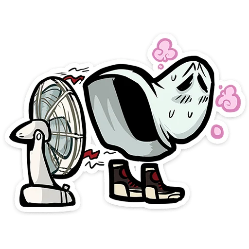 🤤 Стикер «Полтергейст Спуки» для Telegram