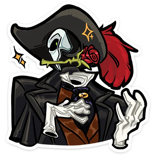 👻 Стикер «Полтергейст Спуки» для Telegram