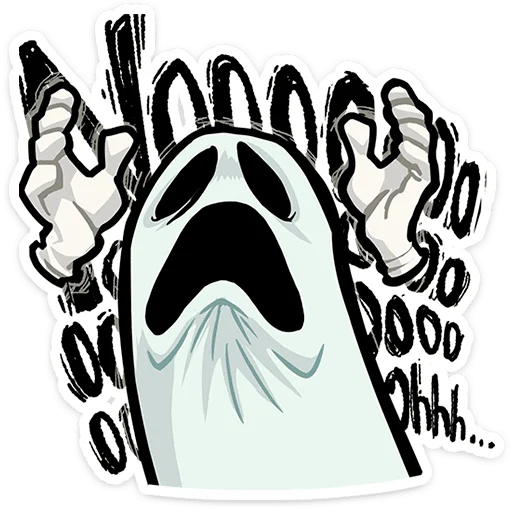 👻 Стикер «Полтергейст Спуки» для Telegram