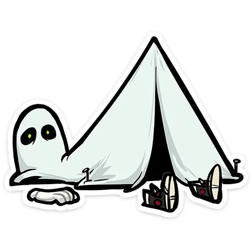 👻 Стикер «Полтергейст Спуки» для Telegram