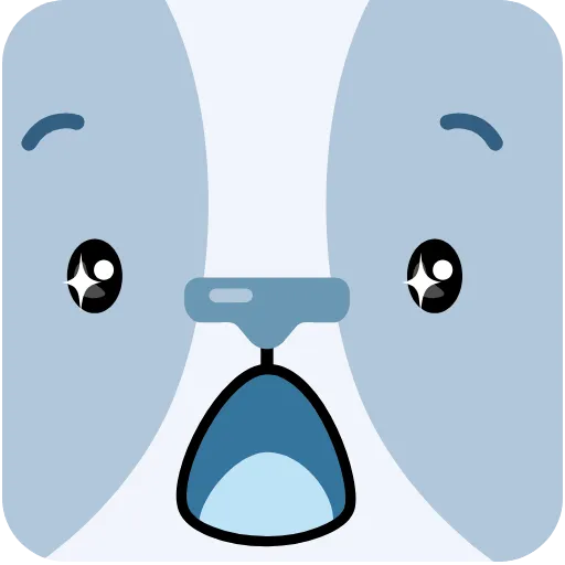 Стикер 30 ☺️ Пёс Полтос - Poltos the Dog emoji