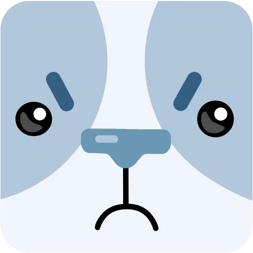 Стикер 42 ☺️ Пёс Полтос - Poltos the Dog emoji
