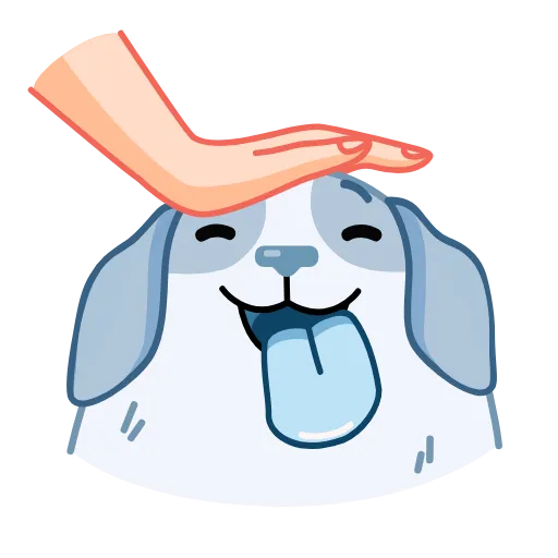 Обложка набора ☺️ Пёс Полтос - Poltos the Dog emoji