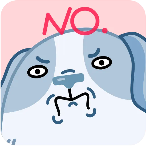 Стикер 43 ☺️ Пёс Полтос - Poltos the Dog emoji