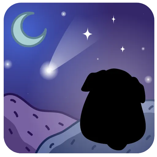 Стикер 39 ☺️ Пёс Полтос - Poltos the Dog emoji