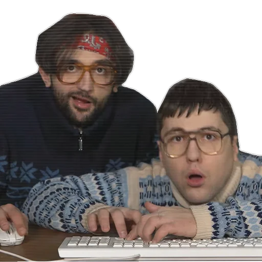 👓 Стикер «ЧБД» для Telegram