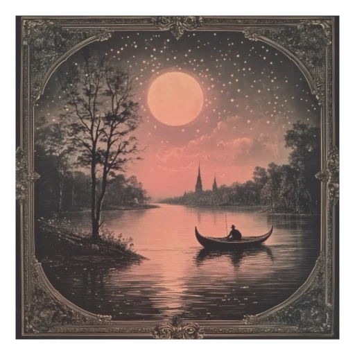 🛶 Стикер «nostalgic reverie» для Telegram