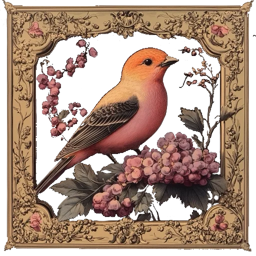 🐦 Стикер «nostalgic reverie» для Telegram
