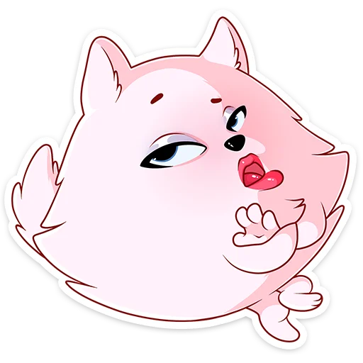 😑 Стикер «Шпиц» для Telegram