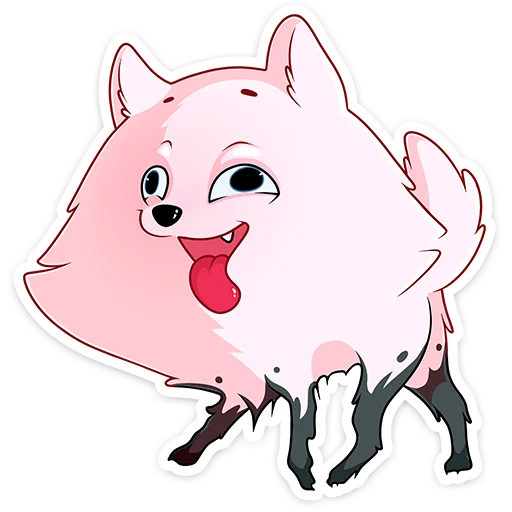 💃 Стикер «Шпиц» для Telegram