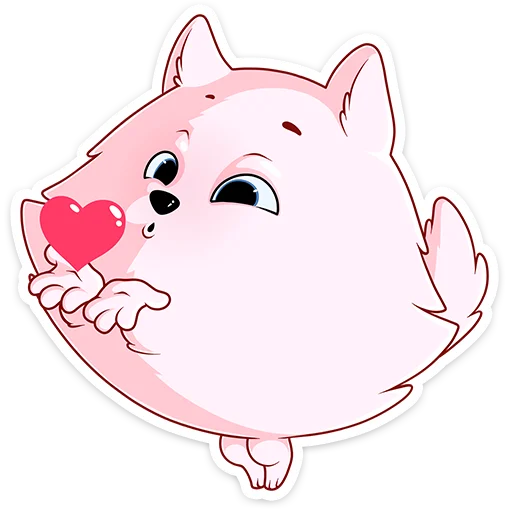 😘 Стикер «Шпиц» для Telegram
