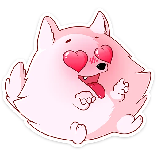 😍 Стикер «Шпиц» для Telegram
