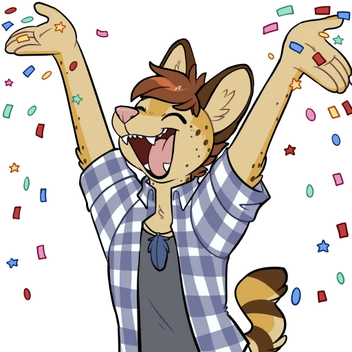 🌈 Стикер «Pommy» для Telegram