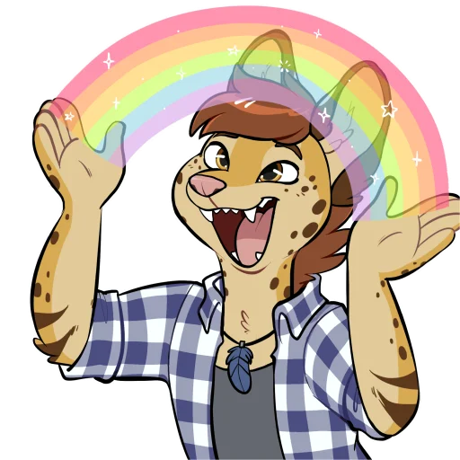 🌈 Стикер «Pommy» для Telegram