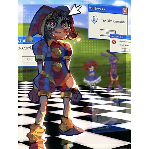 🤡 Стикер «Цифровой цирк» для Telegram