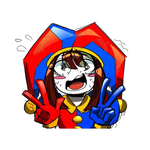 🤡 Стикер «Цифровой цирк» для Telegram