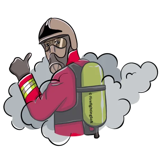 👍 Стикер «Firefighter» для Telegram