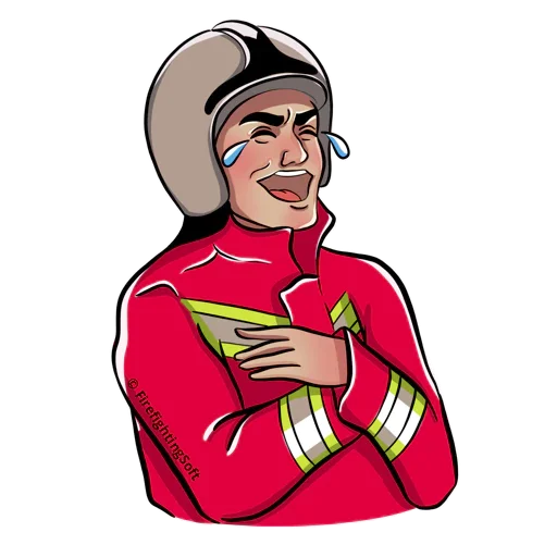 😂 Стикер «Firefighter» для Telegram