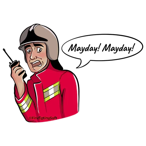 😨 Стикер «Firefighter» для Telegram