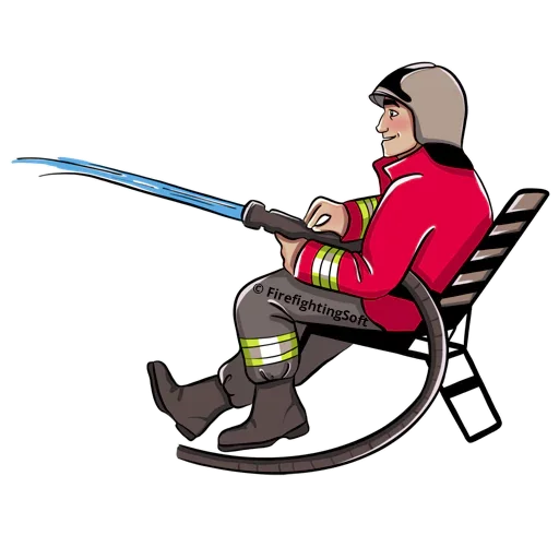 🤪 Стикер «Firefighter» для Telegram