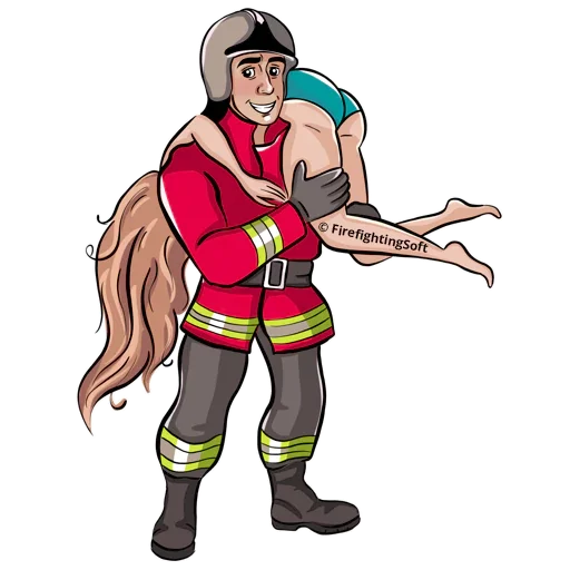 💪 Стикер «Firefighter» для Telegram