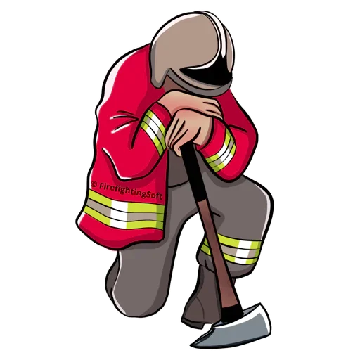 😔 Стикер «Firefighter» для Telegram