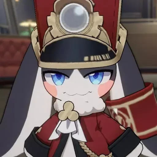 🙂 Стикер «Pom Pom - Honkai Star Rail» для Telegram