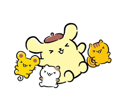 👋 Стикер «Pompompurin» для Telegram