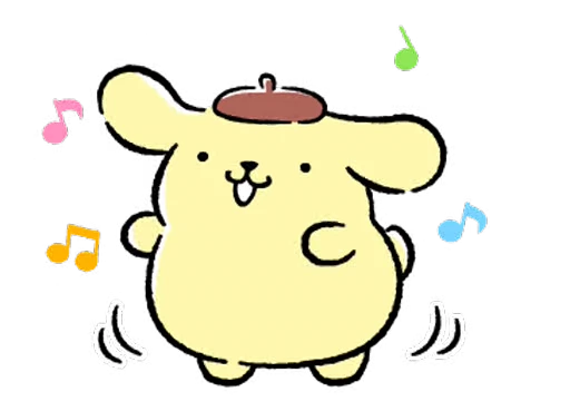 🎵 Стикер «Pompompurin» для Telegram