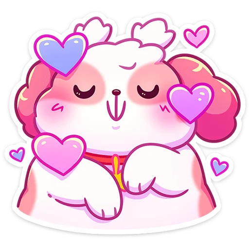 🥰 Стикер «Помпоша» для Telegram