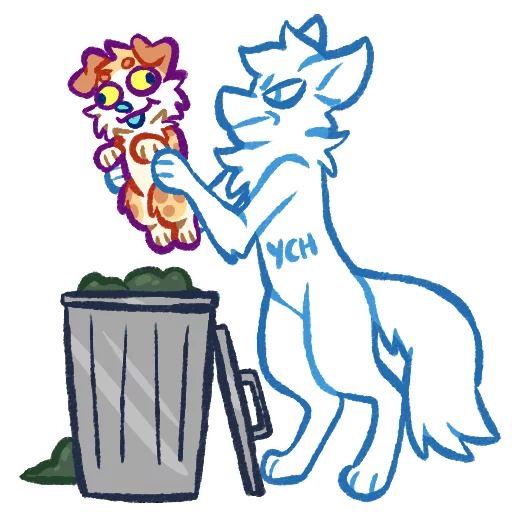 🗑 Стикер «PonahPack» для Telegram