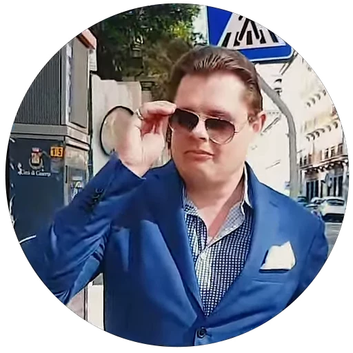 😎 Стикер «Ponasenkov Video Pack» для Telegram