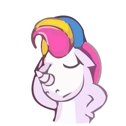 Стикер 28 Poni
