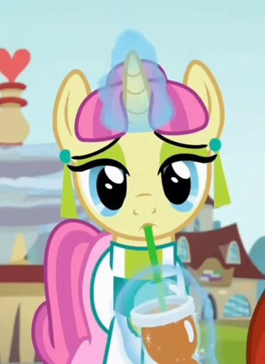 😕 Стикер «Ponies!» для Telegram
