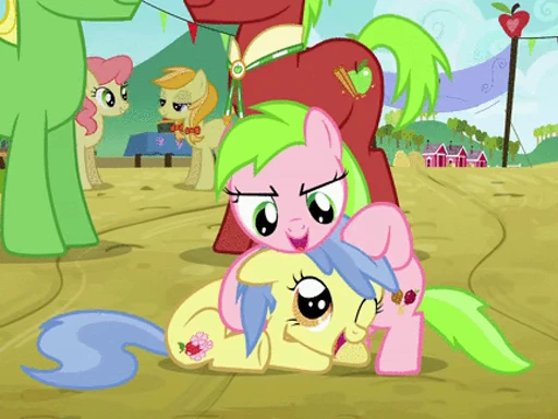 😄 Стикер «Ponies!» для Telegram