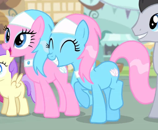 😁 Стикер «Ponies!» для Telegram