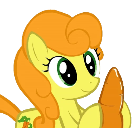 🥕 Стикер «Ponies!» для Telegram